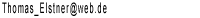 Öffnet ein Fenster zum Versenden einer Email an Thomas Elstner